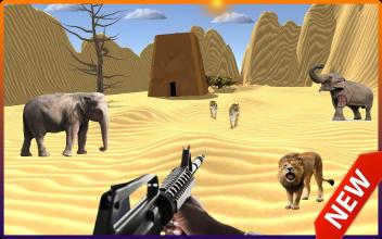 Wild Desert Animals Shooter 2018截图1