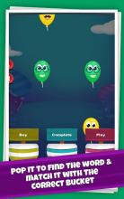 Pop Pop Words: Educational Balloon Game for Kids*截图3