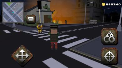 Russian Zombie Police: Blocky Apocalypse截图4