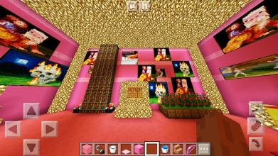 Pink House MCPE Princess Castle for Girls截图2