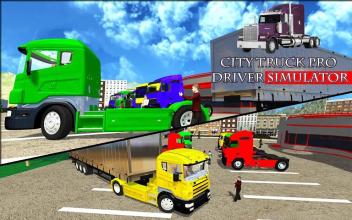 City Truck Pro Drive Simulator截图2