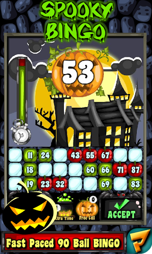 Spooky Bingo For Halloween截图1