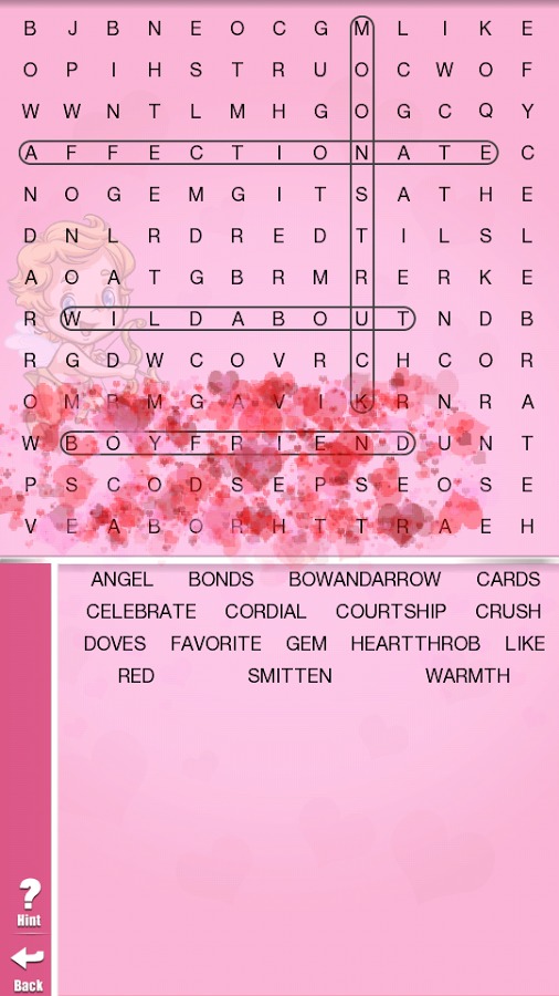 Valentine's Day Wordsearch截图3