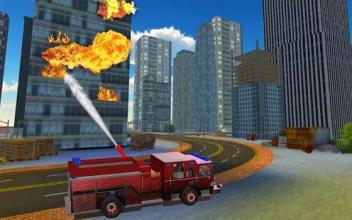 NY City FireFighter Simulator 2018 - Rescue Games截图3