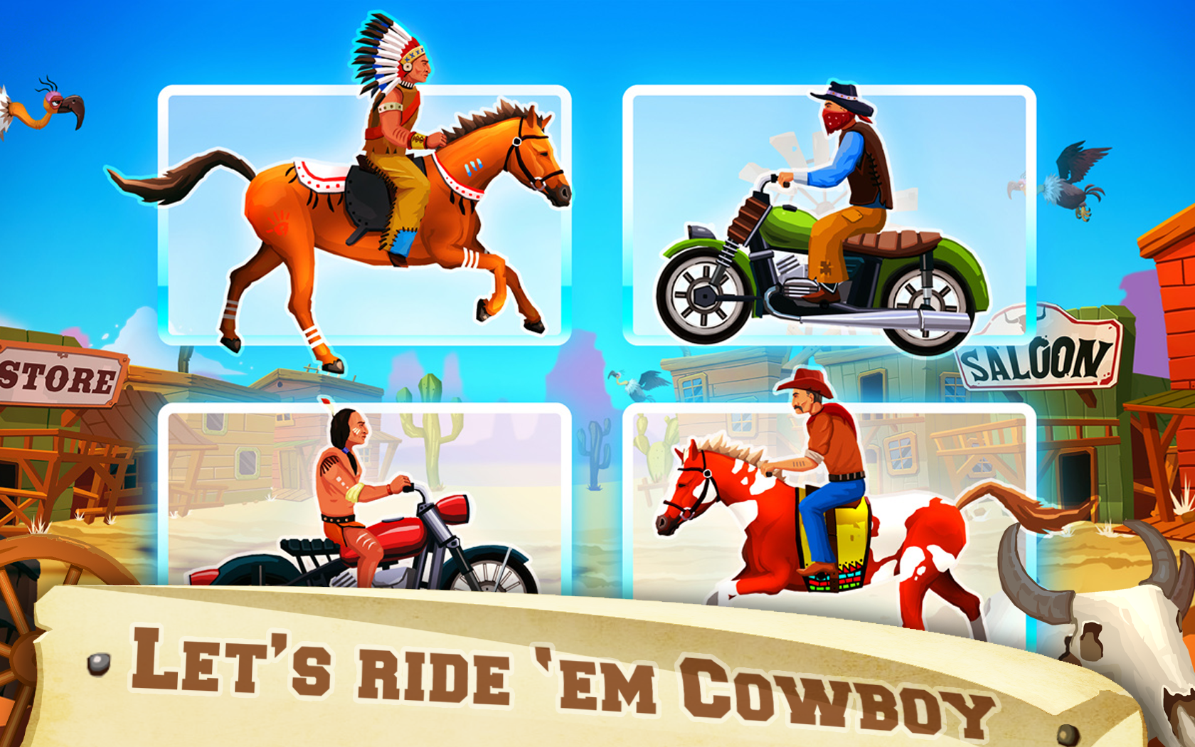 Wild West Race截图1