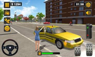 Taxi Driver 3D - Taxi Simulator 2018截图2