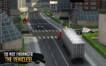 USA Truck Transform Robot Crime City截图4