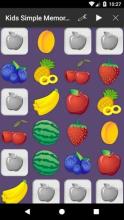 Kids Memory Game - Fruits截图1