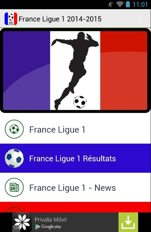 France Ligue 1 2014-2015截图2