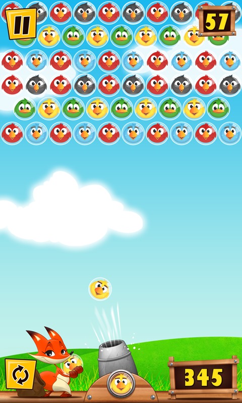 Bird Bubble Shooter截图1