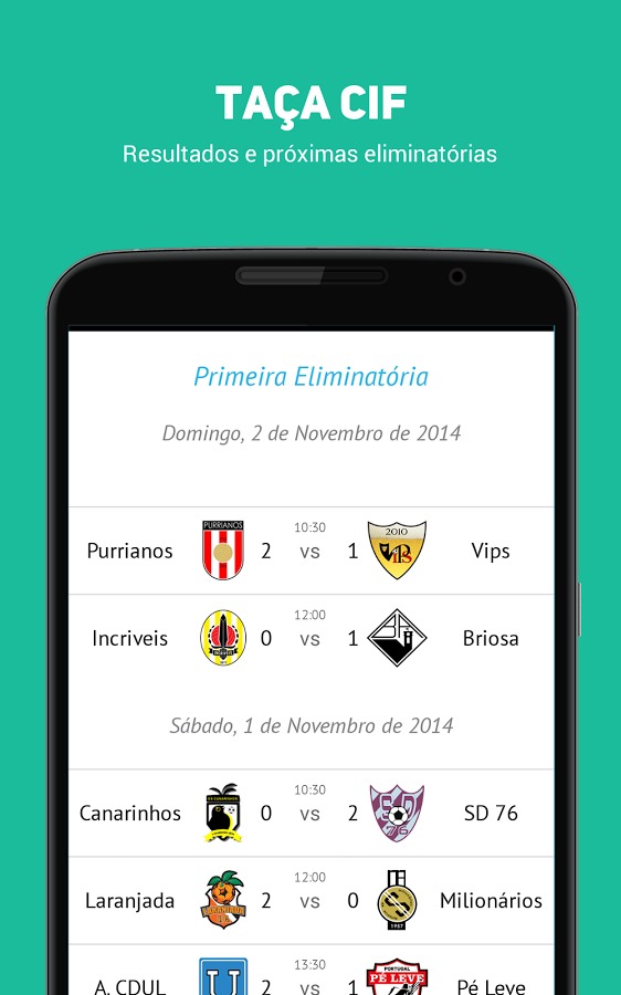 CIF Futebol截图5