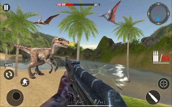 Dino Attack Survival: Mountain Dinosaur Hunting HD截图4