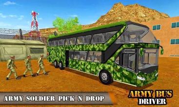 Army Bus Driving 2018 - Military Transporter截图5