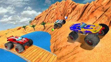 Uphill Monster Truck Racing 2018: Offroad Driving截图3