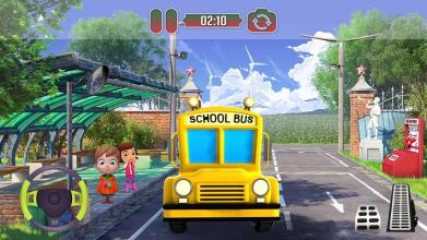 High school Bus Simulator:Super Bus Driving 2019截图2