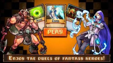 Stone Heroes Legacy Battle: Strategy Card Game截图4