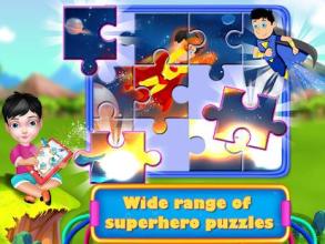 Puzzle Kids Super Hero Shape & Jigsaw Puzzles截图1