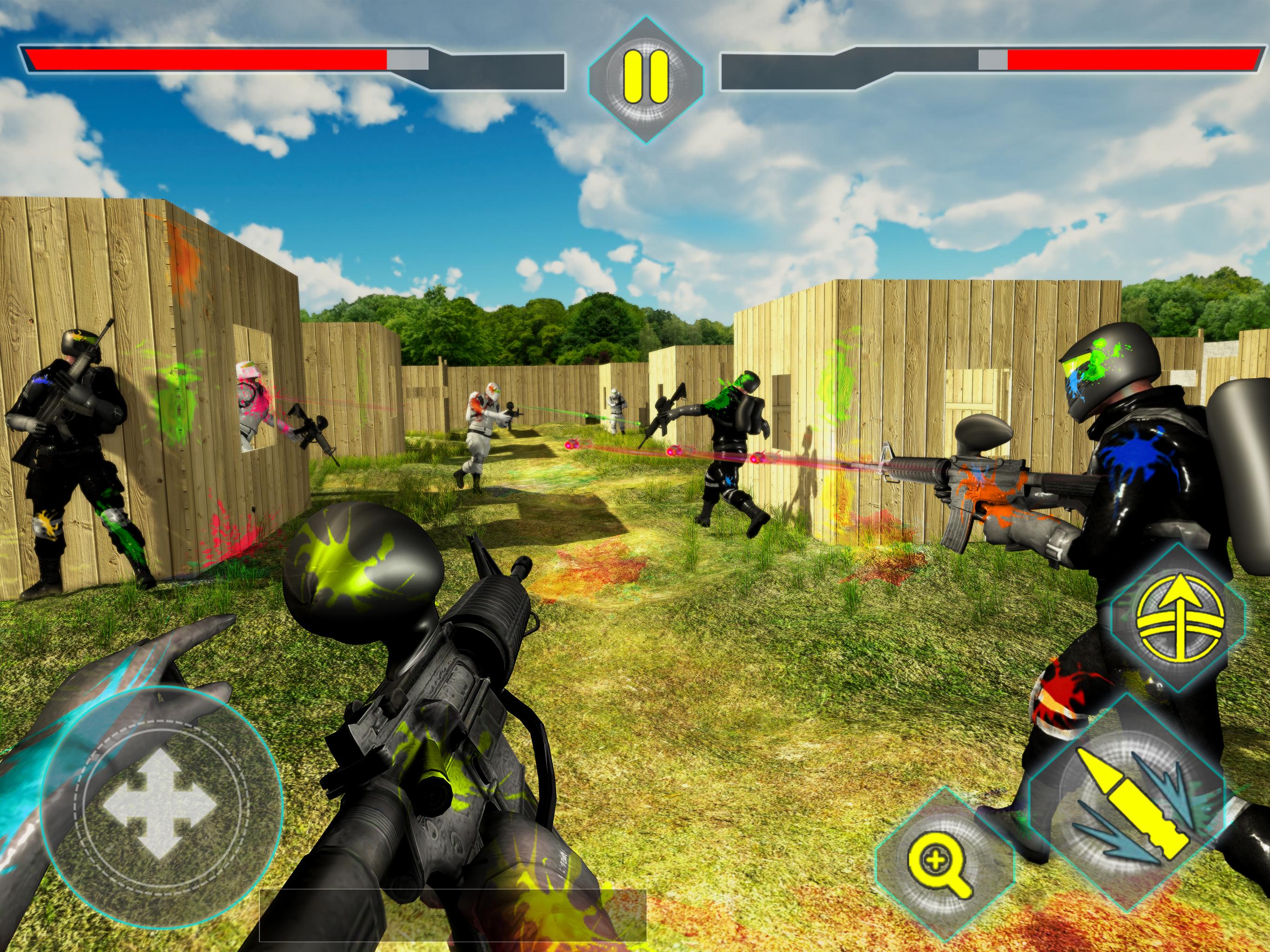 Paintball Shooting Arena: Real Battle Field Combat截图5