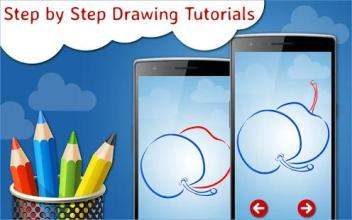 How to Draw Fruits Step by Step Drawing App截图3