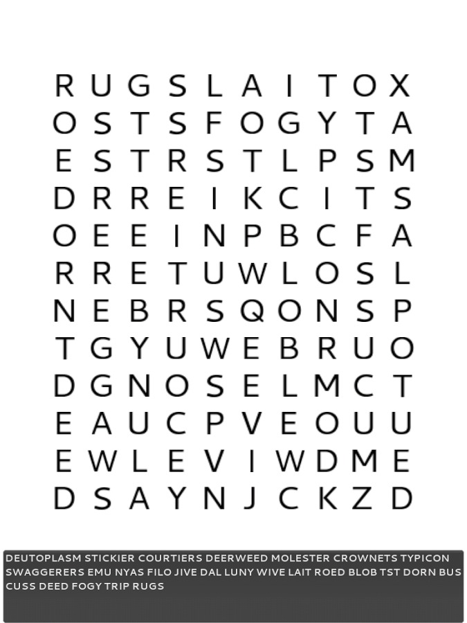 Stunning Word Search Puzzles截图4