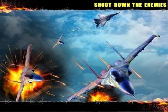 喷气式战斗机空袭 - 飞机空战3D截图3