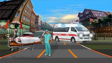 Ambulance rescue simulator 2018: Driving Duty截图2