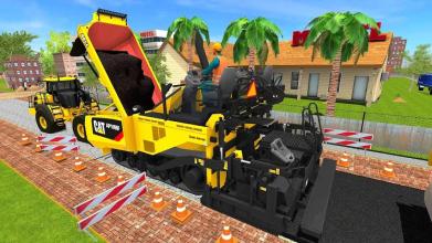 Road Construction Sim Operating Heavy Machinery截图4