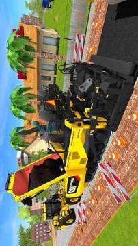 Road Construction Sim Operating Heavy Machinery截图