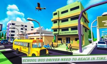 School Bus Driving Game Simulator 2018截图5