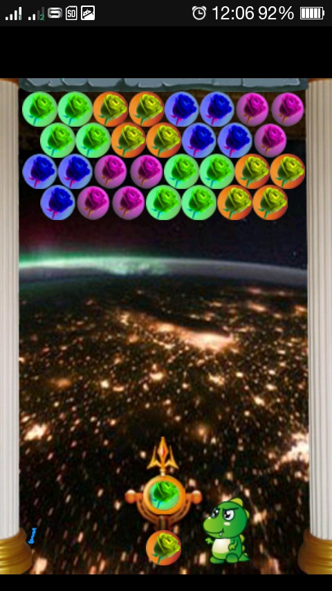 Bubble Shooter Roses截图3