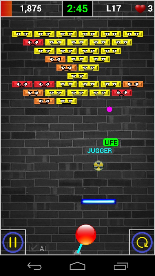 Angry Bricks - brick breaker截图5