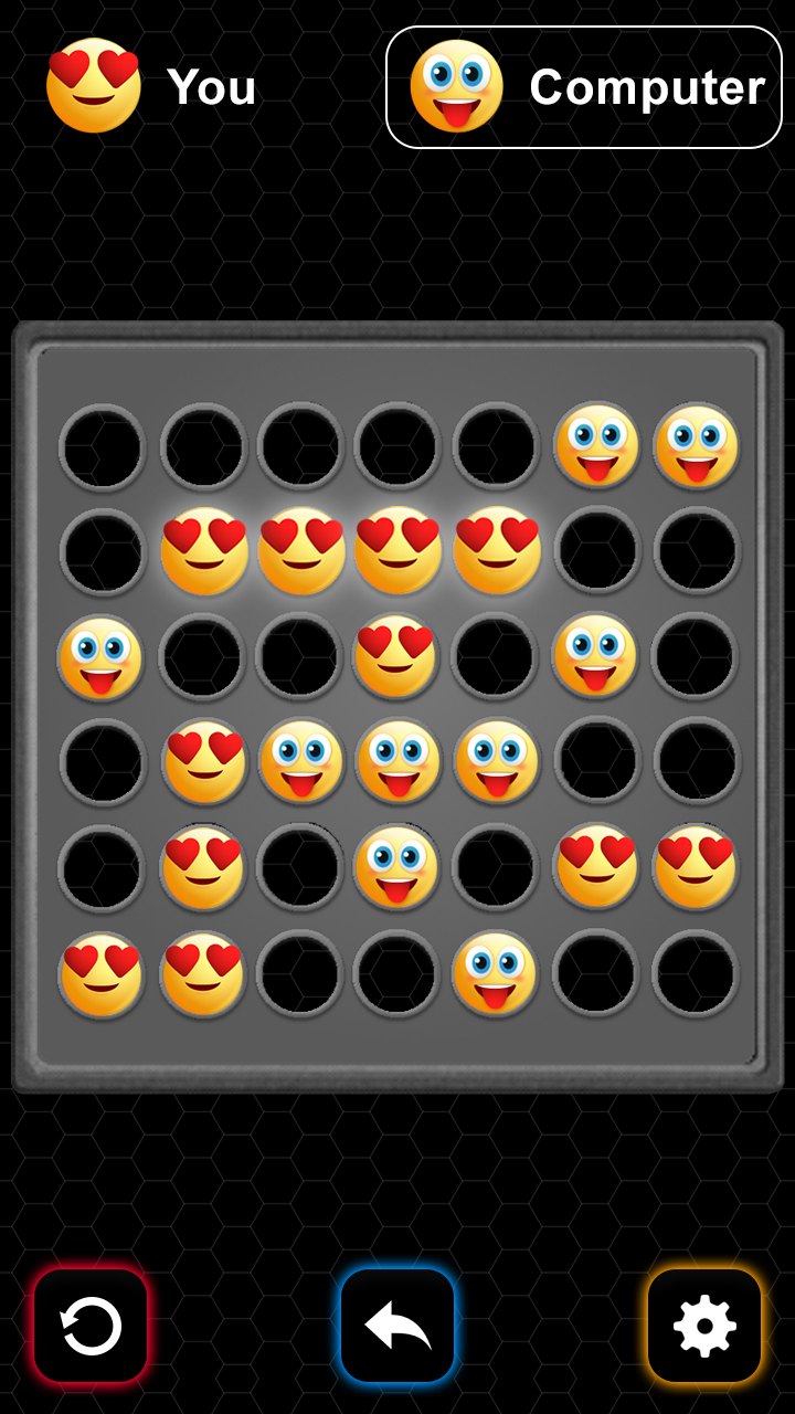 Connect 4 Emoji截图3