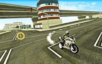 Motorbike Super Hero Driver - Tricky Stunts截图1