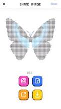 Pixel Art - Coloring Butterfly截图1