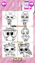 coloring LoL surprise of dolls fan截图4