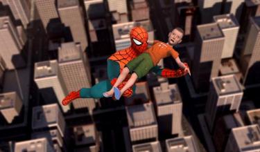 Flying Spider Hero City Rescue截图4