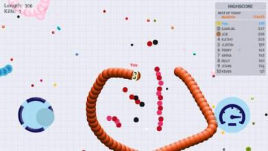 Slither Snake IO - Snake Battle 2018截图4