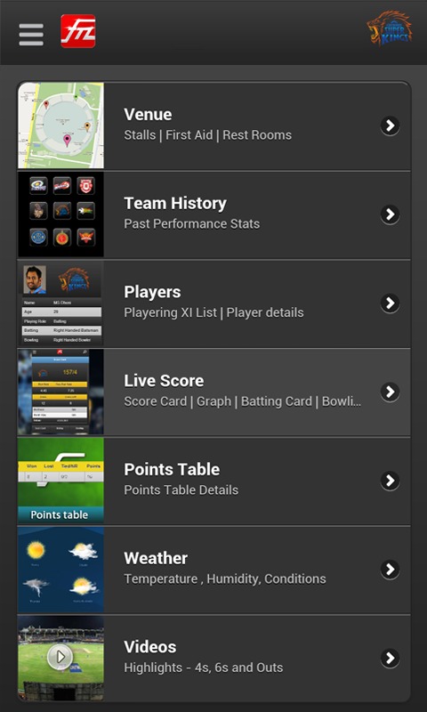 CSK IPL 6截图1