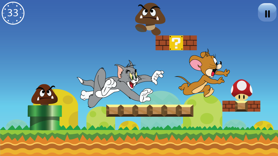 Adventure Tom and Jerry:tom run and jerry jump截图4