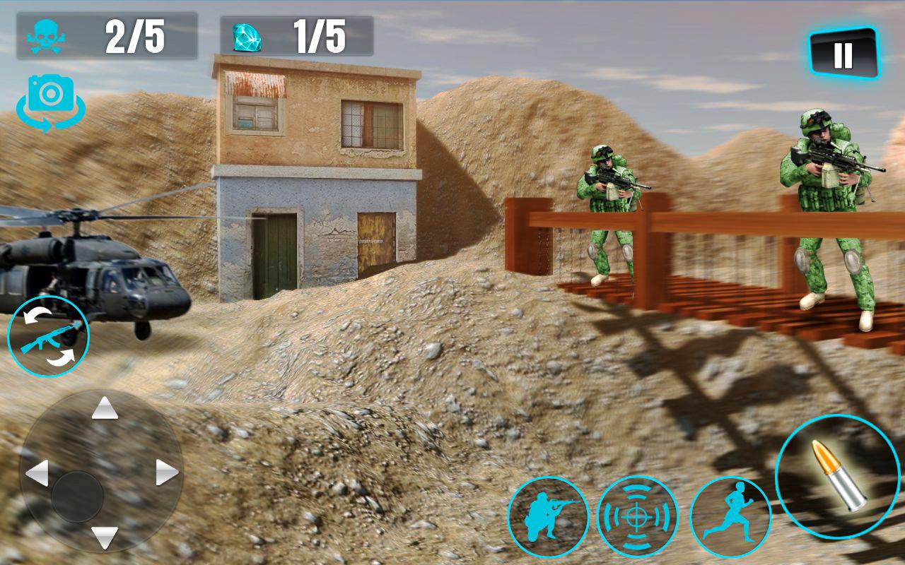 Elite Army Combat Commando: Real War 2018截图5