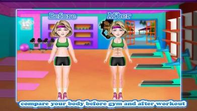 Girls Fitness Gym Workout Story截图1