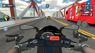 Highway Traffic Moto - 3D Bike Racing截图2