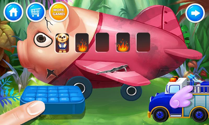 Plane on Fire! Rescue My Pet!截图2