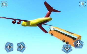 Car Stunts Battle Into Cargo Plane : Kids Games截图2