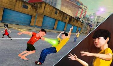 Kids Fighting Games - Gangster in Street截图4