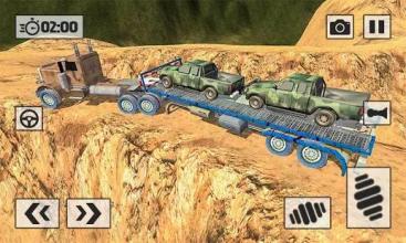 US Army Truck Driver: Real Off-Road Transport Sim截图4