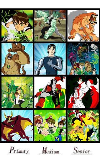 Ben 10 Jigsaw Puzzle截图2