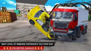 Truck Crash City Racing Stunts Simulator截图1