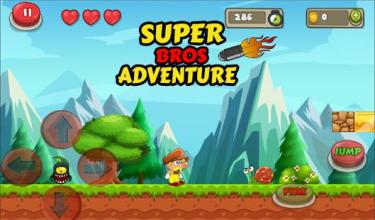 Bros Super Adventure Run截图4