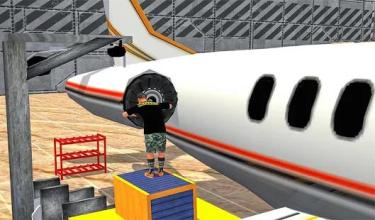 Real Plane Mechanic: Airplane Ground Flight Staff截图2